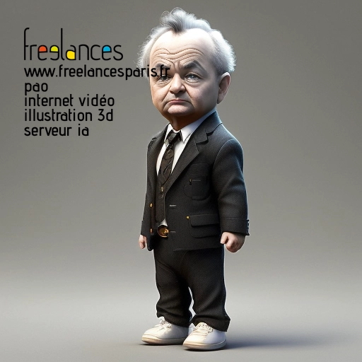 Pao mise en page internet vidéo illustration 3d serveur image IA générative AI freelance paris studio de création magazines 90LQL4I1